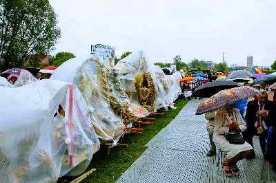 Jak co roku, w ostatnią niedzielę sierpnia w Rzeszowie odbyły się dożynki diecezjalne. Uroczystość była okazją dziękczynienia za tegoroczne plony, na które rolnicy z trudem pracowali przez cały rok. fot. Andrzej Kotowicz