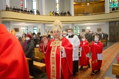 26 grudnia o godz. 12.00 Mszy Świętej w naszej Katedrze przewodniczył Ks. Bp Edward Białogłowski. fot. Andrzej Kotowicz