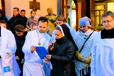 Mszy Świętej przewodniczył i homilię wygłosił ks. Mieczysław Rusin - proboszcz bazyliki archikatedralnej w Przemyślu. fot. Andrzej Kotowicz