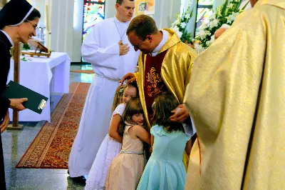 W Niedzielę Trójcy Przenajświętszej (27.05.2018 r.) Mszę Prymicyjną w naszej Katedrze odprawił ks. Anatolij Rusin, który odbywał praktykę diakońską w naszej wspólnocie. fot. Andrzej Kotowicz