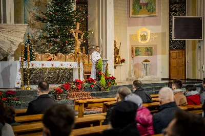 Pasterce w Katedrze Rzeszowskiej przewodniczył bpa Jan Wątroba. fot. Paulina Lęcznar